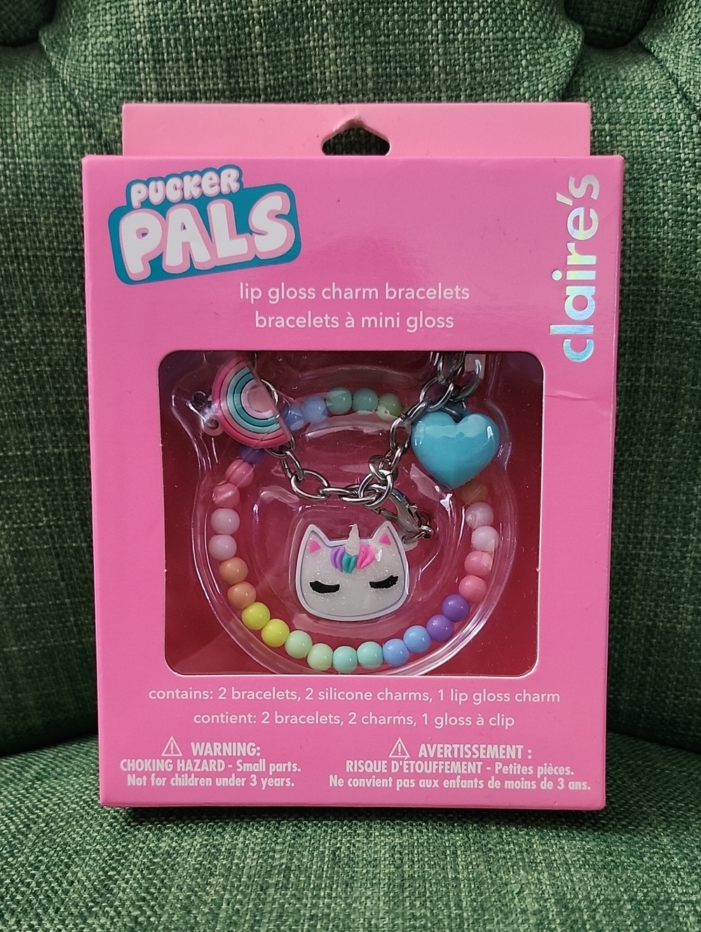 Pucker Pals Lio Gloss Charm Bracelets